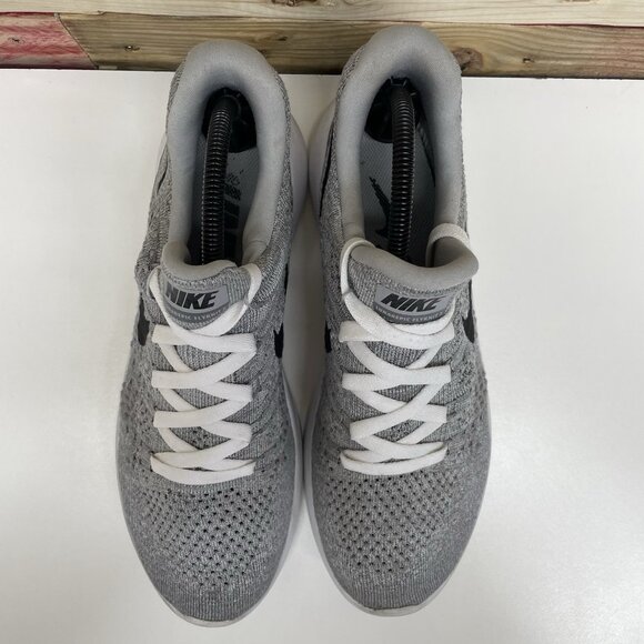 Nike LunarEpic Flyknit 2 Low Athletic Running Shoes Men's Size 10 Wolf Grey - Picture 8 of 12
